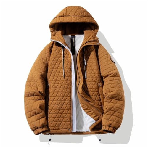 Herren Winterjacke Sale, Daunenjacke Herren Puffer Jacke Outdoor Wasserdicht Trekking Winterparka Arbeit Moderne Winterjacke Leichte Steppjacke Coffee, XXL Herren Winterjacke Sale, Daunenjacke Herren Puffer Jacke Outdoor Wasserdicht Trekking Winterparka Arbeit Moderne Winterjacke Leichte Steppjacke Coffee, XXL von SKFLABOOF