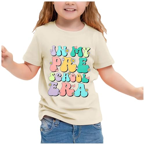 Meine bestellungen, 1St Day of School Teacher Shirt - Kinder Watch Out Preschool I Come!Schulkind Tshirt Jungen Kinder T Shirt Mädchen Clothes Sport Outfits Tshirts Beige, 150 von SKFLABOOF