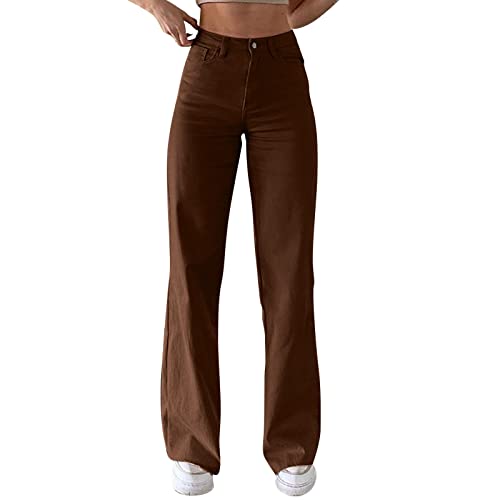 Meine bestellungen, High Waist Jeans Damen Weite Wide Leg Stretch Baggy Low Grosse Grössen Mom-Jeans Hose Trendyol Kleid Mom Braun, S Meine bestellungen, High Waist Jeans Damen Weite Wide Leg Stretch Baggy Low Grosse Grössen Mom-Jeans Hose Trendyol Kleid Mom Braun, S von SKFLABOOF