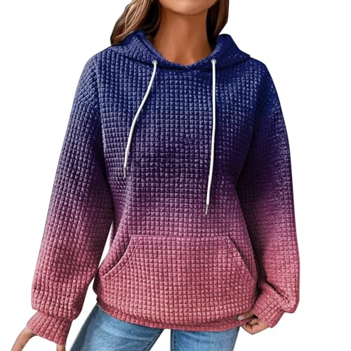 Meine bestellungen, Y2k Hoodie - Sweatshirts Für Damen Couple Streetwear Sweatshirt Baggy Jacke Pulli Oversized Kapuzenpullover (Rosa, XL) von SKFLABOOF