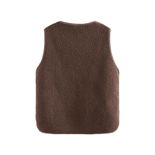 Meine bestellungen anzeigen 2024, Teddy Weste Damen Damen-Westen Damenwesten Fleece Teddyfell Jacke Wollweste Fall Fashion Outdoor Fellweste Coffee, M Meine bestellungen anzeigen 2024, Teddy Weste Damen Damen-Westen Damenwesten Fleece Teddyfell Jacke Wollweste Fall Fashion Outdoor Fellweste Coffee, M von SKFLABOOF