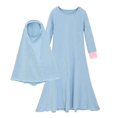 Muslimische Kleider Damen - Gebetskleidung Abaya Frauen Namaz Elbisesi Langarm Islamische Muslimische Kleid Naher Osten Dubai Türkei Arabische Kleidung Ramadan Lang Robe Gebetskleid Kaftan Kleid von SKFLABOOF