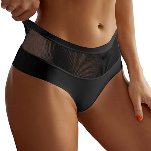 SKFLABOOF Dursichtige Unterwäsche Ouvert Slip Offen Dursichtige Unterwäsche Lingerie Women String Tanga Damen Set Slip Damen Baumwolle Nahtlose Tanga Damen Damen Slip Sexy Slip Brazilian Damen von SKFLABOOF