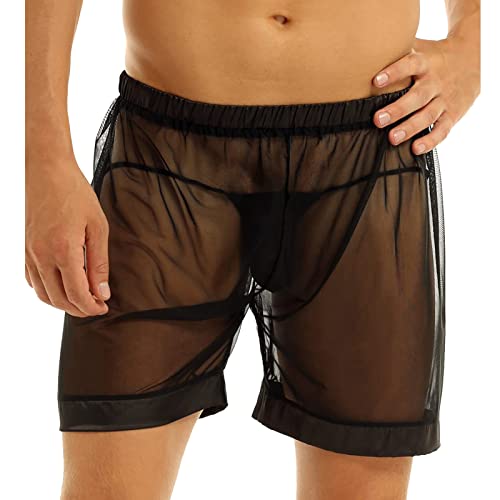 SKFLABOOF Herren Slip Suspensorium Herren Sexy Unterwäsche Badestring Männer Unterwäsche Männer String Herren Sexy Latex Männer Latex Hose von SKFLABOOF