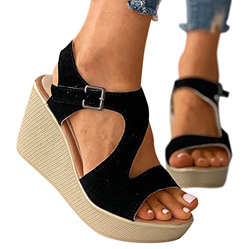 SKFLABOOF Sandalen Damen Mit Absatz Bequem Strand Strandsandalen Schuhe Barfußschuhe Party Vintage Pantoletten Sandalen Abendschuhe Bohemia Wedge Slip-On Freizeit Sandaletten Sommerschuhe SKFLABOOF Sandalen Damen Mit Absatz Bequem Strand Strandsandalen Schuhe Barfußschuhe Party Vintage Pantoletten Sandalen Abendschuhe Bohemia Wedge Slip-On Freizeit Sandaletten Sommerschuhe von SKFLABOOF
