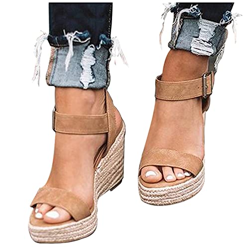 SKFLABOOF Sandalen Damen Mit Absatz Flache Riemchen Strandsandalen Sommerschuhe Barfußschuhe Bequem Slip-On Schuhe Sandaletten Sandalen Party Outdoor Leicht Platform Pantoletten Abendschuhe SKFLABOOF Sandalen Damen Mit Absatz Flache Riemchen Strandsandalen Sommerschuhe Barfußschuhe Bequem Slip-On Schuhe Sandaletten Sandalen Party Outdoor Leicht Platform Pantoletten Abendschuhe von SKFLABOOF