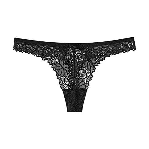 SKFLABOOF String Tanga Damen Set Hipster Damen Tangas Damen 1PC Tanga Sexy High Waist Slip Tanga Schwarz Damen Slip Spitze Brazilian Slip SKFLABOOF String Tanga Damen Set Hipster Damen Tangas Damen 1PC Tanga Sexy High Waist Slip Tanga Schwarz Damen Slip Spitze Brazilian Slip von SKFLABOOF
