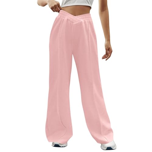 Sale Angebote, Meine bestellungen, Sporthose Damen Große Größen Festival Hose Arbeitshose Stretch Lang Weite Damenhose Jogger Weites Bein Schlupfhose Sweathose Rot, M von SKFLABOOF