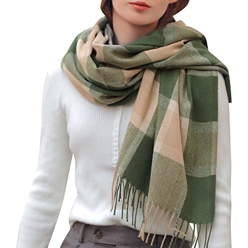 Schals Für Damen Weicher Flauschiger Schaltuch Modeschal Schals & Tücher Breiter Dicker Wärme Halstuch Scarf Stolen von SKFLABOOF