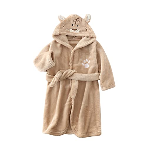 Schlafanzug Mädchen Jungen Lang Weihnachts Pyjama Komfortabel Weihnachtskleid Kuschel Weihnachtsoutfit Khaki 2-3 Jahre von SKFLABOOF