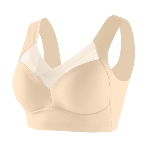 Sport Bh Damen Starker Halt Klassische Bhs Shapewear Body Bralette Spitze Comfit Original Große Brüste Unterwäsche Sportunterwäsche Hautfarben Push Up Bügelloser Ohne Bügel Damen-Bhs Bustier Oberteile von SKFLABOOF