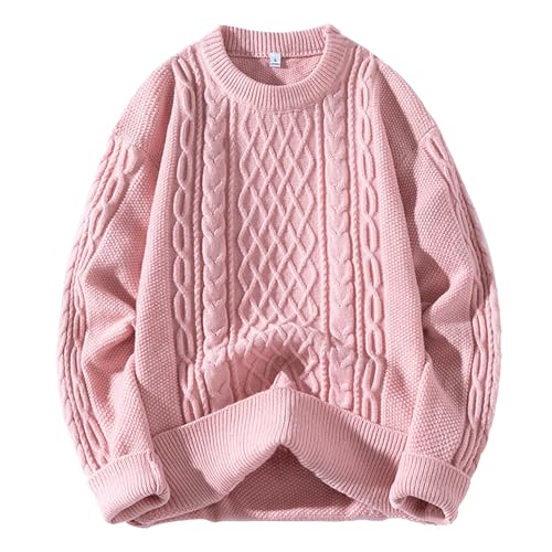 Strickpullover Herren Oversize Herrenpullover Winterpullover Langarm Pullover Herren Ohne Kapuze Rundrals Grobstrickpullover Sweater Rot XXL Strickpullover Herren Oversize Herrenpullover Winterpullover Langarm Pullover Herren Ohne Kapuze Rundrals Grobstrickpullover Sweater Rot XXL von SKFLABOOF