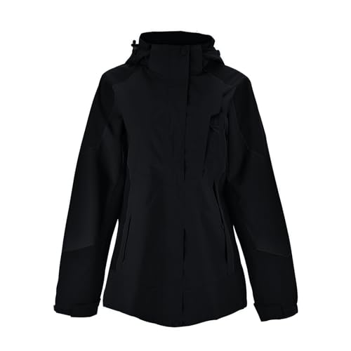 The Deal, Skijacke Damen Warme Jacke Mens Winter Jacket Jackets Mädchen Winterjacke Wasserdicht Arbeit Herren Skijacken Schwarz, XL The Deal, Skijacke Damen Warme Jacke Mens Winter Jacket Jackets Mädchen Winterjacke Wasserdicht Arbeit Herren Skijacken Schwarz, XL von SKFLABOOF