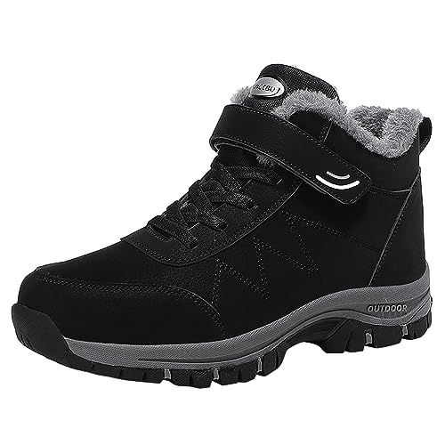 Trekkingschuhe Damen Gefüttert Outdoor Kletterschuhe Schneeschuhe Regenschuhe Warm Wasserdicht Bergschuhe Übergangs Hiking Expedition Winter Jagdstiefel Schneestiefel Schwarz 39 Trekkingschuhe Damen Gefüttert Outdoor Kletterschuhe Schneeschuhe Regenschuhe Warm Wasserdicht Bergschuhe Übergangs Hiking Expedition Winter Jagdstiefel Schneestiefel Schwarz 39 von SKFLABOOF
