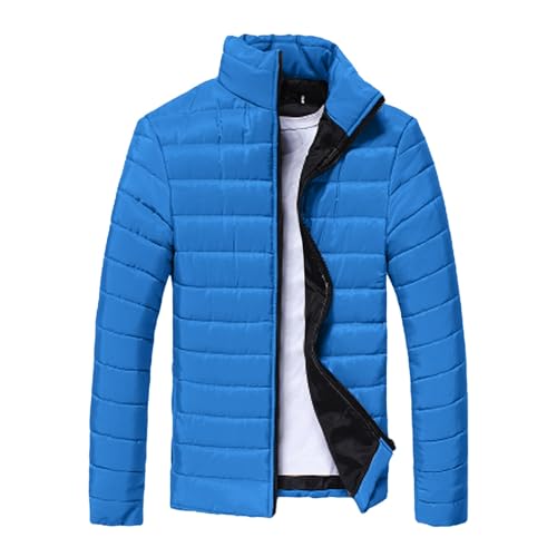 Warehouse Deal, Herren Winterjacke Leichte Jacke Sport Parka Bomberjacke Winter Jacke Jogging Steppjacke Leicht Blau, M Warehouse Deal, Herren Winterjacke Leichte Jacke Sport Parka Bomberjacke Winter Jacke Jogging Steppjacke Leicht Blau, M von SKFLABOOF