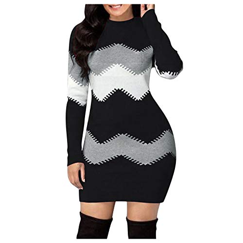 Warmerkleid Damen Schicke Business Pulloverkleid Warmer Winter Sweater Elegant Midi Lang Lässig Wickelkleid Warmerkleid Winterkleid Strickkleid Warmerkleid Damen Schicke Business Pulloverkleid Warmer Winter Sweater Elegant Midi Lang Lässig Wickelkleid Warmerkleid Winterkleid Strickkleid von SKFLABOOF