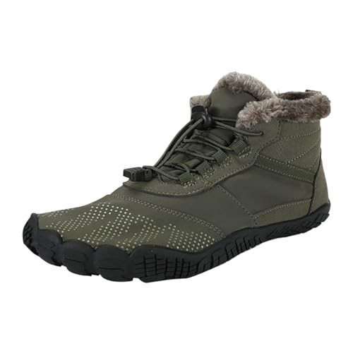 Winterschuhe Damen Warm Outdoor Schneestiefel Regenschuhe Leicht Gefüttert Schneeschuhe Bergschuhe Walking rutschfeste Mit Niedrigem Bund Hiking Jagdstiefel Kletterschuhe AG 41 von SKFLABOOF