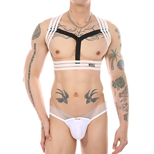 blitzangebote des Tages aktuell, Borat Badeanzug Slip Herren Herrenunterwäsche Männer Erotische Unterwäsche Lustige Badehose C String Bodysuit Man Unterhosen Borat Clear, L von SKFLABOOF