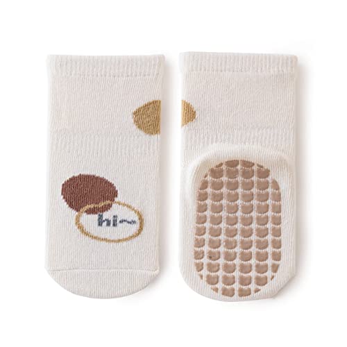 rutschfeste Socken für Baby Mädchen Jungen Socken Tiermotive Baumwolle Sportsocken Stoppersocken Winter von SKFLABOOF