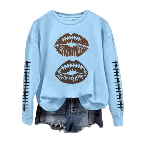 tagesangebote Heute, Sweater Aesthetic Clothes Vintage Pullover Für Mädchen Crop Damen Teenager Anziehsachen Cute Stuff for Teen Girls Autumn Hip Hop Outfit C, M von SKFLABOOF