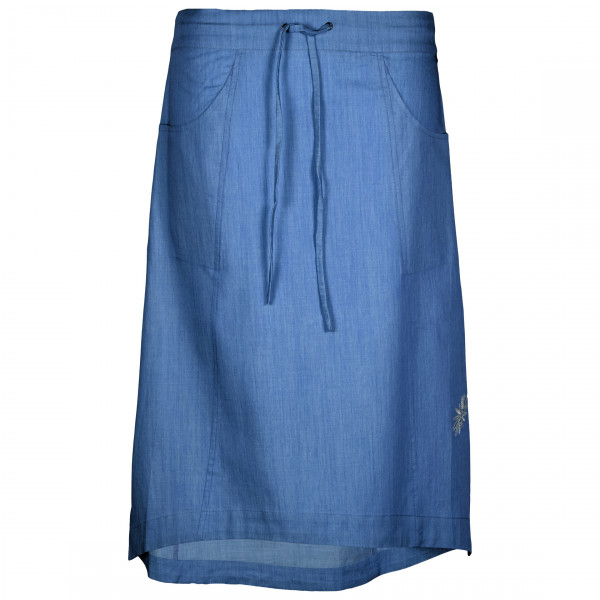 SKHOOP - Women's Linnea Long Skirt - Rock Gr S blau von SKHOOP