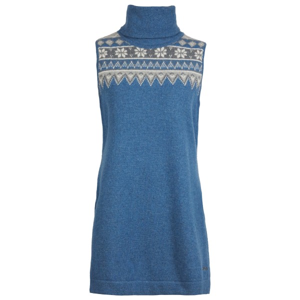 SKHOOP - Women's Scandinavian Long Vest - Kleid Gr L;M;S;XS blau;grau von SKHOOP