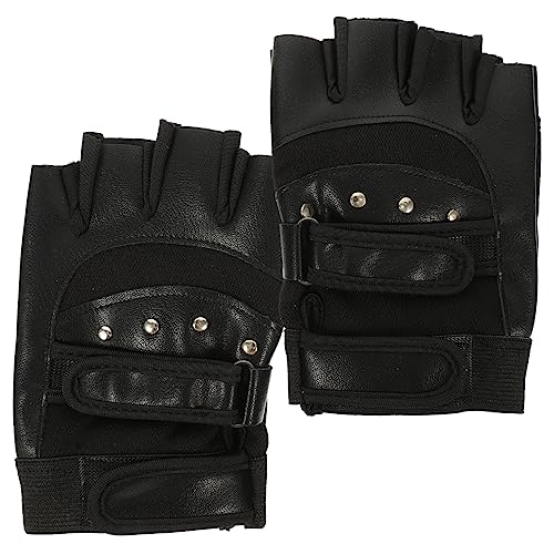 SKISUNO 1 Paar Stoßdämpfende Handschuhe Fahrradhandschuhe für Herren Sporthandschuhe Fitness Handschuhe fitnesshandschuhe atmungsaktive Halbfingerhandschuhe Trainingshandschuhe für Männer von SKISUNO