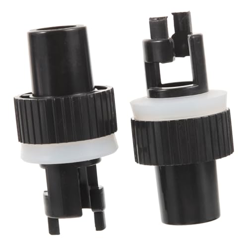 SKISUNO 2 Stück PVC Boot Ventiladapter Spiralförmig Auslaufsicher Robust Leicht Kajak Zubehör für Luftventil Schlauchboot Inflatable Valve Adapter SKISUNO 2 Stück PVC Boot Ventiladapter Spiralförmig Auslaufsicher Robust Leicht Kajak Zubehör für Luftventil Schlauchboot Inflatable Valve Adapter von SKISUNO
