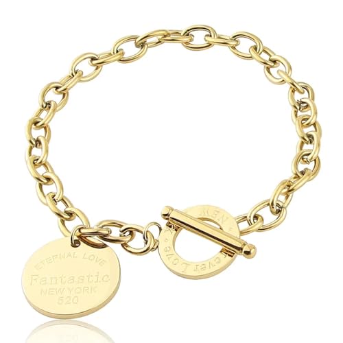 SKJUBLPG Bracelets Bracelet Jewellery Armband Women's Armband Damen Gold von SKJUBLPG