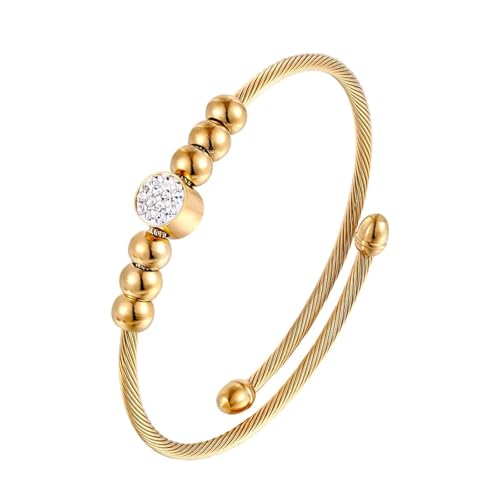 SKJUBLPG Bracelets Bracelet Jewellery Armband Women's Verstellbarer Armreif Für Damen In Gold von SKJUBLPG