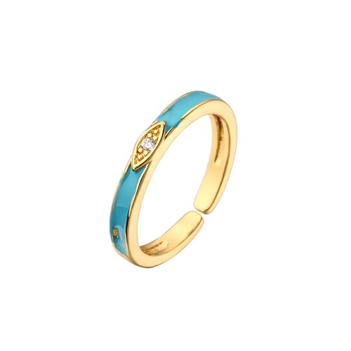 SKJUBLPG Ring Ringe Damen Bijouterie Herren Ring Für Damen, Verstellbarer Ring, Grün von SKJUBLPG