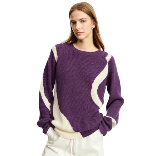 SKJUBLPG Sweatshirts Kapuzenpullover Pullover Hoodies Hoodie Herren Damen Damen Pullover L Violett von SKJUBLPG