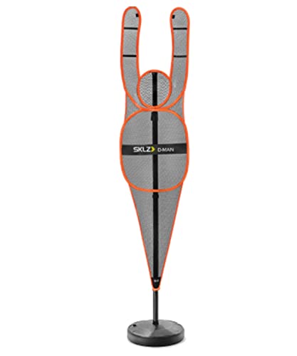 SKLZ D-Man Basketball Defensive Mannequin, Basketball Training, Verstellbare Höhe, Schwarz/Orange, 6.5ft to 8ft / 198cm to 244cm SKLZ D-Man Basketball Defensive Mannequin, Basketball Training, Verstellbare Höhe, Schwarz/Orange, 6.5ft to 8ft / 198cm to 244cm von SKLZ