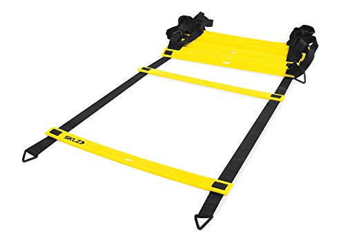 SKLZ Koordinationsleiter Quick Ladder Trainingsgerät, gelb-Schwarz, One Size von SKLZ