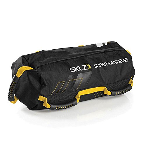 SKLZ Sandsack Super Sandbag-Variable Gewichtstasche Trainingsgerät, gelb-Schwarz, One Size von SKLZ