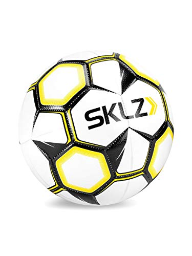 SKLZ Size 5 Soccer Ball Unisex-Fußball, Größe 5, weiß, 5 von SKLZ