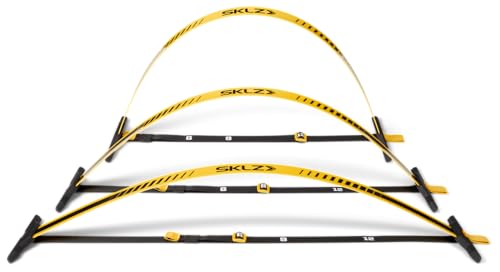 SKLZ Speed Hurdles Elite – Steigert Geschwindigkeit und Agilität, sofortige Rückfederung, Ultra langlebig, 15 cm hoch, faltbar, für Mehrsport, inkl. Tragetasche für Training und Plyometrik. SKLZ Speed Hurdles Elite – Steigert Geschwindigkeit und Agilität, sofortige Rückfederung, Ultra langlebig, 15 cm hoch, faltbar, für Mehrsport, inkl. Tragetasche für Training und Plyometrik. von SKLZ