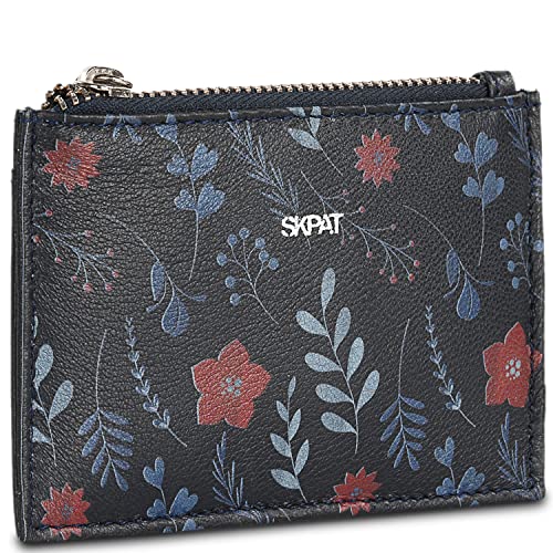 SKPAT - Geldbörse Damen Leder - Strapazierfähige Portmonee Damen Leder - Geldbeutel Damen. Damen-Geldbörsen. Portemonnaie Damen Leder mit Mehreren fächern, Marine Blau SKPAT - Geldbörse Damen Leder - Strapazierfähige Portmonee Damen Leder - Geldbeutel Damen. Damen-Geldbörsen. Portemonnaie Damen Leder mit Mehreren fächern, Marine Blau von SKPAT