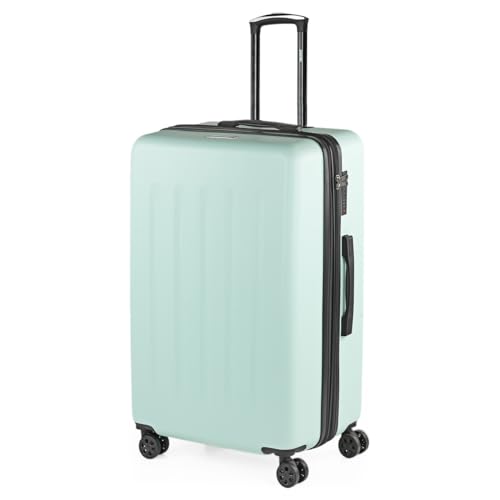 SKPAT - Koffer Groß 4 Räder Großer Koffer Leichte - Reisekoffer mit Rollen Groß. Reisekoffer Groß für Flugzeuge Koffer Hartschale mit Geprüftem Schloss - Trolley, Grün SKPAT - Koffer Groß 4 Räder Großer Koffer Leichte - Reisekoffer mit Rollen Groß. Reisekoffer Groß für Flugzeuge Koffer Hartschale mit Geprüftem Schloss - Trolley, Grün von SKPAT