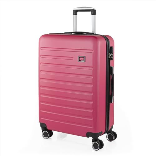 SKPAT - Koffer Groß, Koffer Mittelgroß, Hartschalenkoffer M - Robuster Hartschalenkoffer & Koffer & Trolleys mit 4 Rollen, ideal als Reisekoffer für Jede Reise, Fuchsia SKPAT - Koffer Groß, Koffer Mittelgroß, Hartschalenkoffer M - Robuster Hartschalenkoffer & Koffer & Trolleys mit 4 Rollen, ideal als Reisekoffer für Jede Reise, Fuchsia von SKPAT