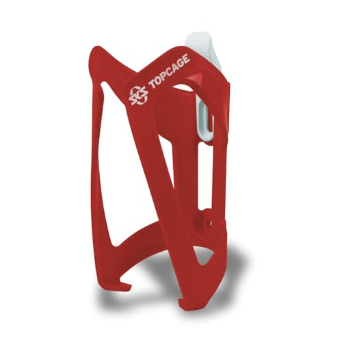 SKS GERMANY TOPCAGE Flaschenhalter für Fahrräder (Fahrrad Flaschenhalter aus hochfestem sowie leichtem Kunststoff, verstellbarer Anschlag, variable Fanghaken für sichere Arrertierung), Rot, Einheitsgröße SKS GERMANY TOPCAGE Flaschenhalter für Fahrräder (Fahrrad Flaschenhalter aus hochfestem sowie leichtem Kunststoff, verstellbarer Anschlag, variable Fanghaken für sichere Arrertierung), Rot, Einheitsgröße von SKS GERMANY