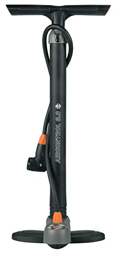 SKS GERMANY Stand-Luftpumpe mit Manometer und Duokopf für alle Ventilarten Aircontrol 8.0, schwarz- grau, 560, Einheitsgröße SKS GERMANY Stand-Luftpumpe mit Manometer und Duokopf für alle Ventilarten Aircontrol 8.0, schwarz- grau, 560, Einheitsgröße von SKS GERMANY
