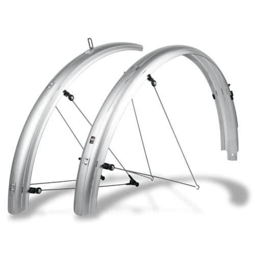 SKS Germany Unisex – Erwachsene Basic Schutzblechset, Silber, 65MM SKS Germany Unisex – Erwachsene Basic Schutzblechset, Silber, 65MM von SKS GERMANY