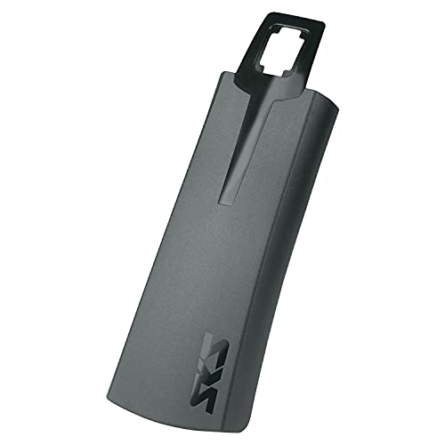 SKS GERMANY SPOILER EDGE AL 46 MM Schutzblechverlängerung (passend für SKS EDGE AL Schutzblech, Verlängerung bis 137 mm, aus flexiblem Kunststoff, inkl. Bohrschablone), schwarz von SKS GERMANY