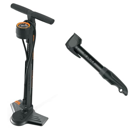 SKS Metaplast Unisex – Erwachsene Airmotion 12.0 Standpumpe, Schwarz, One Size & INJEX T-Zoom Black Minipumpe SKS Metaplast Unisex – Erwachsene Airmotion 12.0 Standpumpe, Schwarz, One Size & INJEX T-Zoom Black Minipumpe von SKS GERMANY
