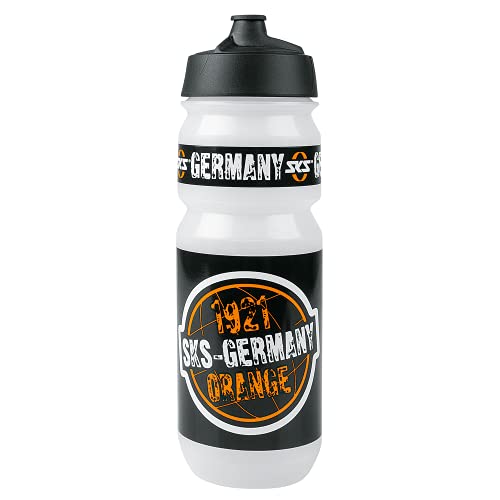 SKS GERMANY TWIST BOTTLE LARGE Trinkflasche für das Fahrrad, mehrfarbig, 11315, Transparent, 750 ml von SKS GERMANY