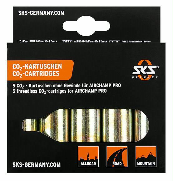 CO2-Kartuschen-Set für SKS Airchamp Pro von SKS