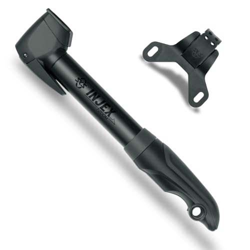 SKS GERMANY INJEX T-ZOOM BLACK Kompaktpumpe (Aluminium / Kunststoff Minipumpe, Druck max.:10 bar / 144 PSI, Teleskop-Funktion, Klapp-T-Griff, Pumpenhalter, Staubschutzkappe), Schwarz SKS GERMANY INJEX T-ZOOM BLACK Kompaktpumpe (Aluminium / Kunststoff Minipumpe, Druck max.:10 bar / 144 PSI, Teleskop-Funktion, Klapp-T-Griff, Pumpenhalter, Staubschutzkappe), Schwarz von SKS GERMANY