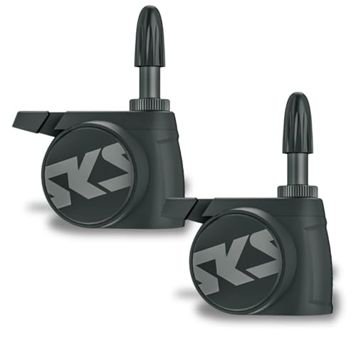 SKS GERMANY Unisex – Erwachsene AIRSPY AV DV Reifendruckkontrollsystem, Schwarz, 60.5 x 0.1 x 0.1 cm von SKS GERMANY