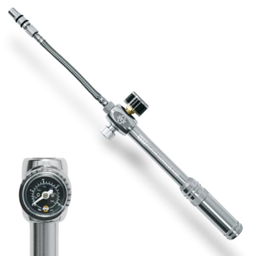 SKS GERMANY MSP Dämpferpumpe (Luftpumpe für AV-Ventile, Druckablassschraube, abschraubbarer Stahlflexschlauch, 2-stufiges Dichtungssystem, max. Druck: 22 bar/315 PSI), silber SKS GERMANY MSP Dämpferpumpe (Luftpumpe für AV-Ventile, Druckablassschraube, abschraubbarer Stahlflexschlauch, 2-stufiges Dichtungssystem, max. Druck: 22 bar/315 PSI), silber von SKS GERMANY